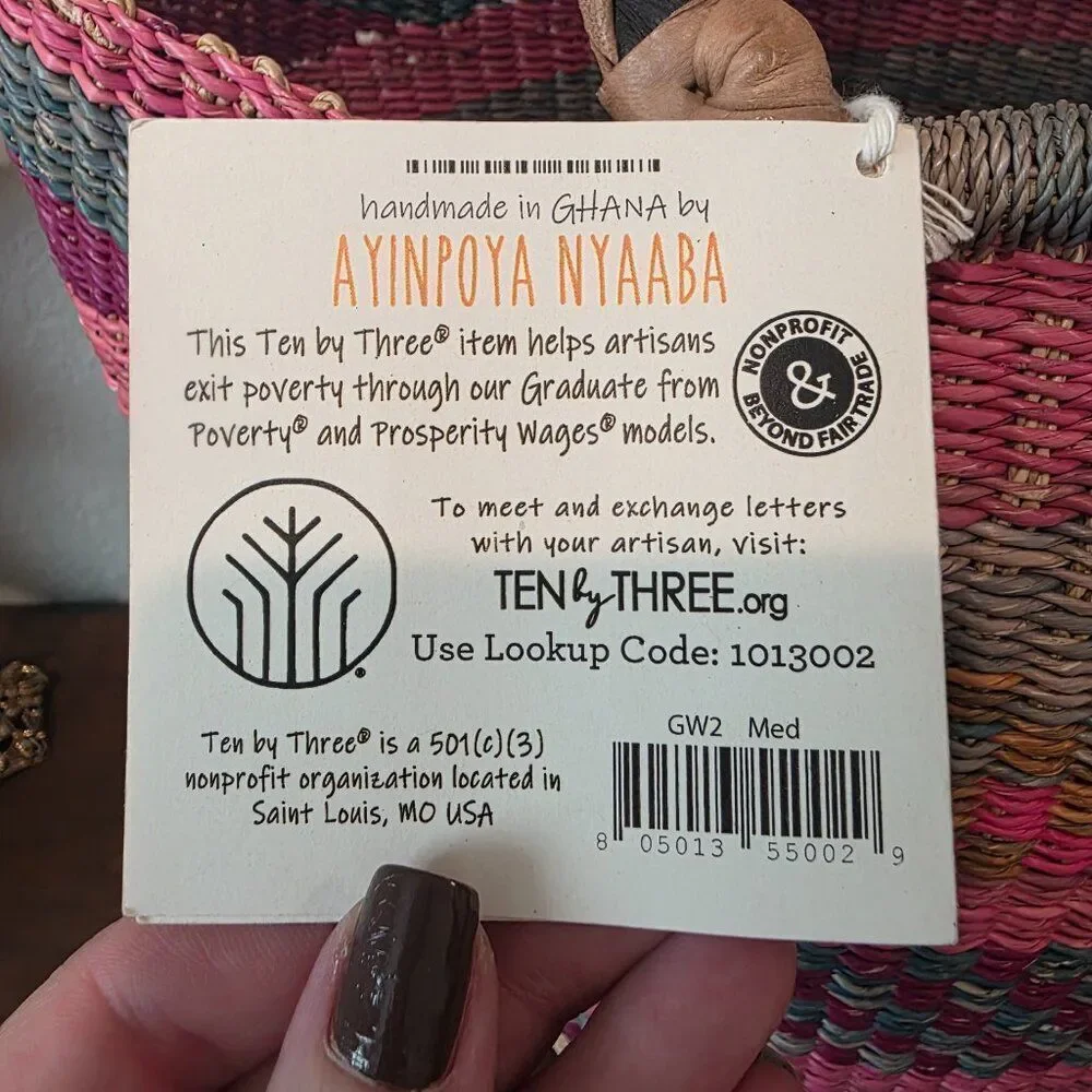 Source Unknown nwt handmade